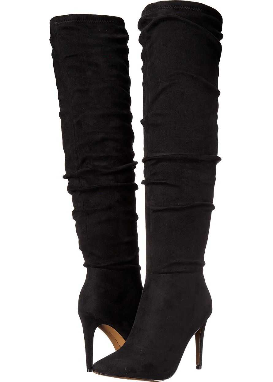 Cizma Chinese Laundry Stunning Black Suedette