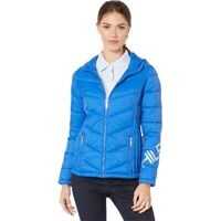 Geci de iarna 26" Hooded Chevron Packable w/ Hilfiger Logo Femei