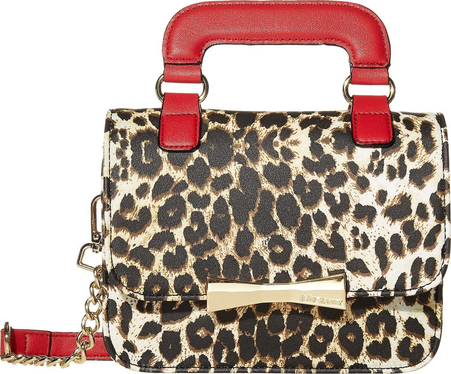 Betsey Johnson BB19280 Leopard/Red