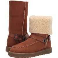 Cizme cu blana Moto Shearling Boot Femei