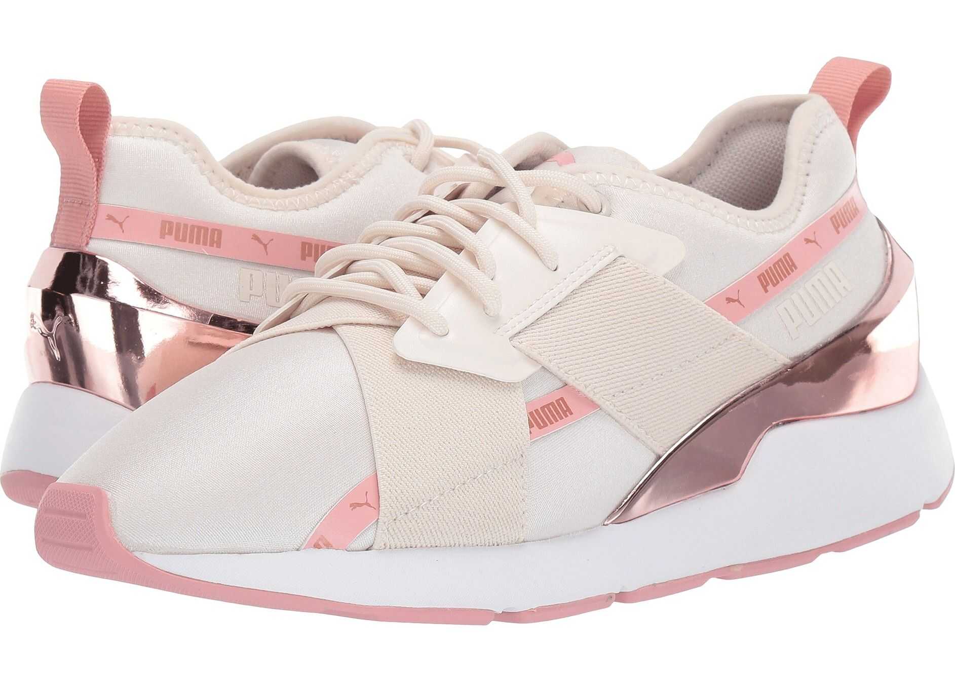 PUMA Muse X-2 Metallic Pastel Parchment/Rose Gold