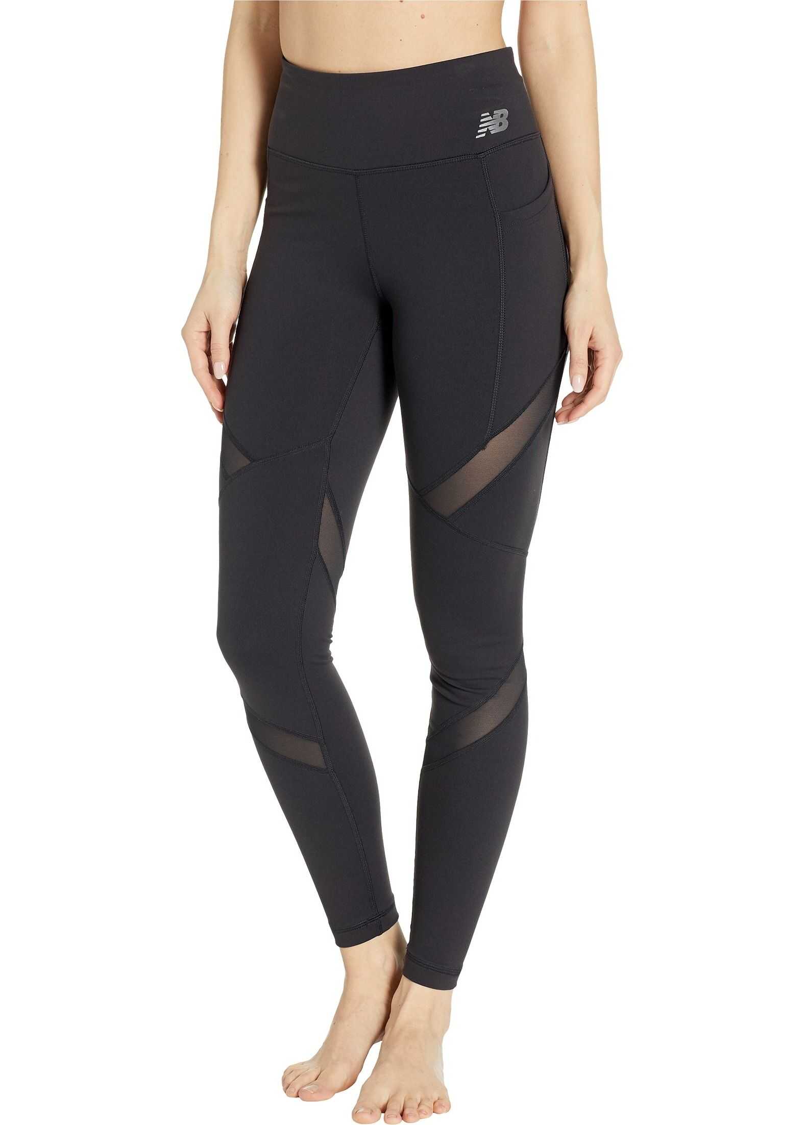 Colant New Balance High-Rise Transform Pocket Tights Black