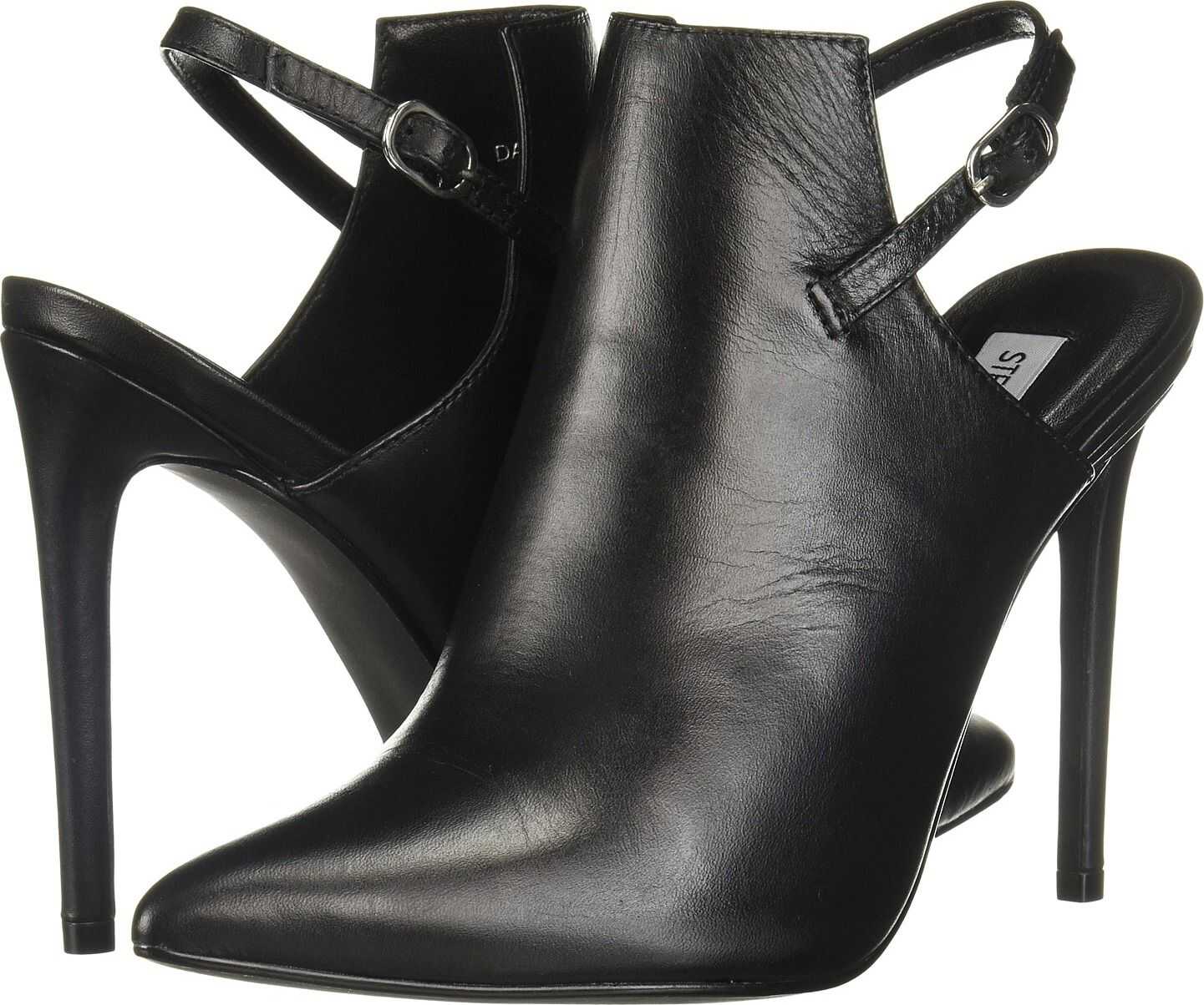 Steve Madden Daily Bootie Black Leather