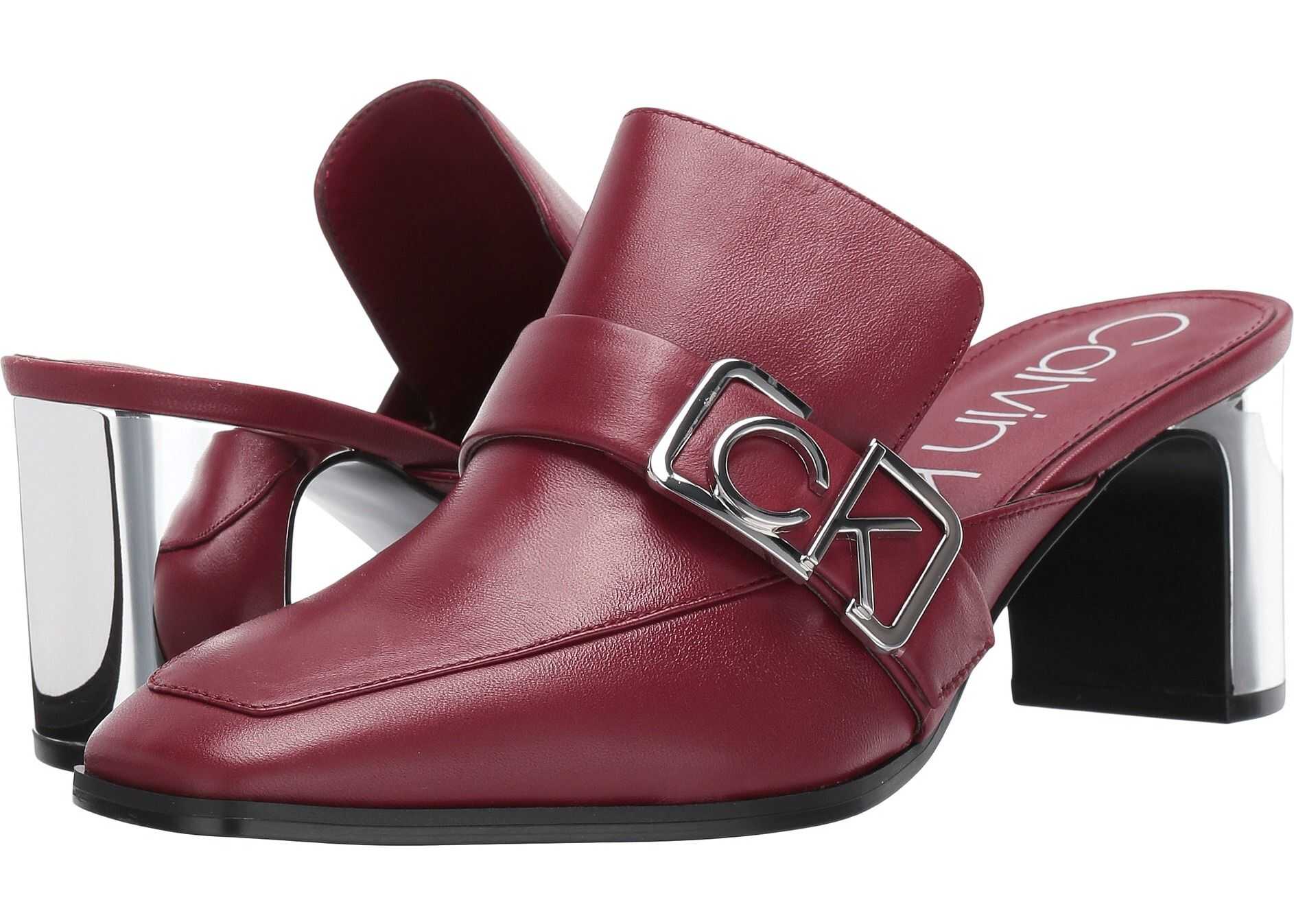 Calvin Klein Dacy Barn Red Nappa