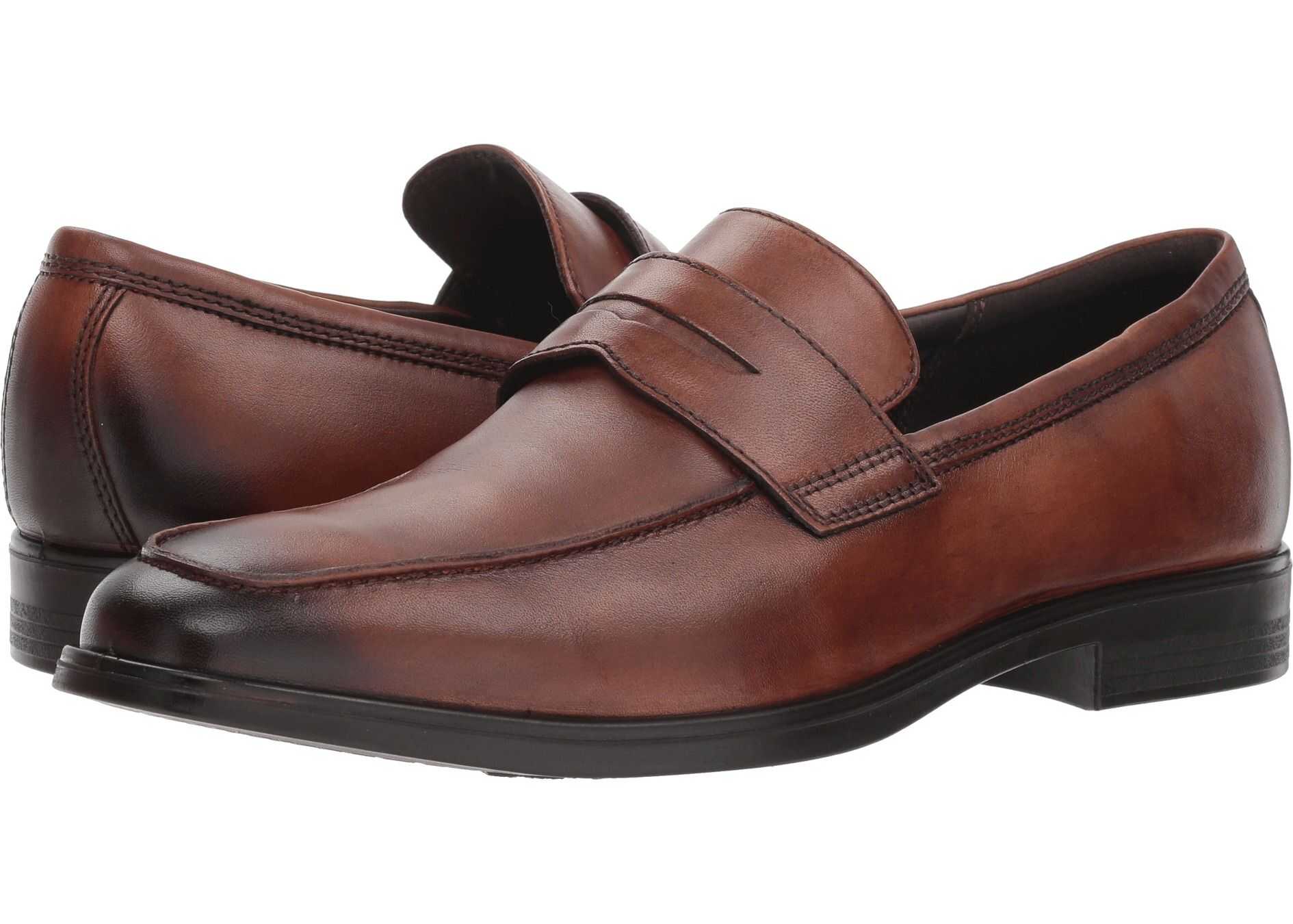 ECCO Melbourne Loafer Amber