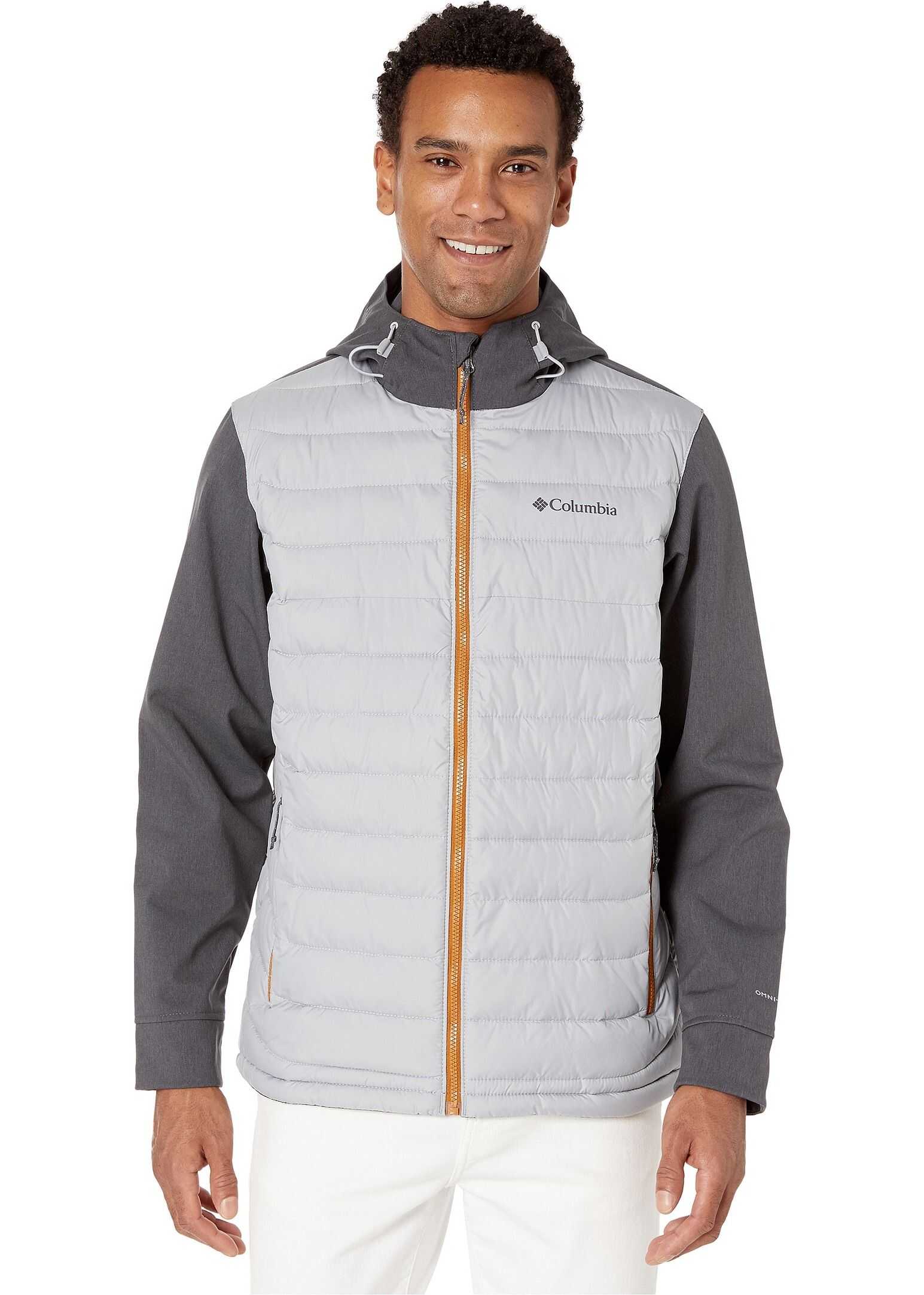 Columbia Powder Lite™ Hybrid Jacket Columbia Grey/Shark Heather/Burnished Amber Pop