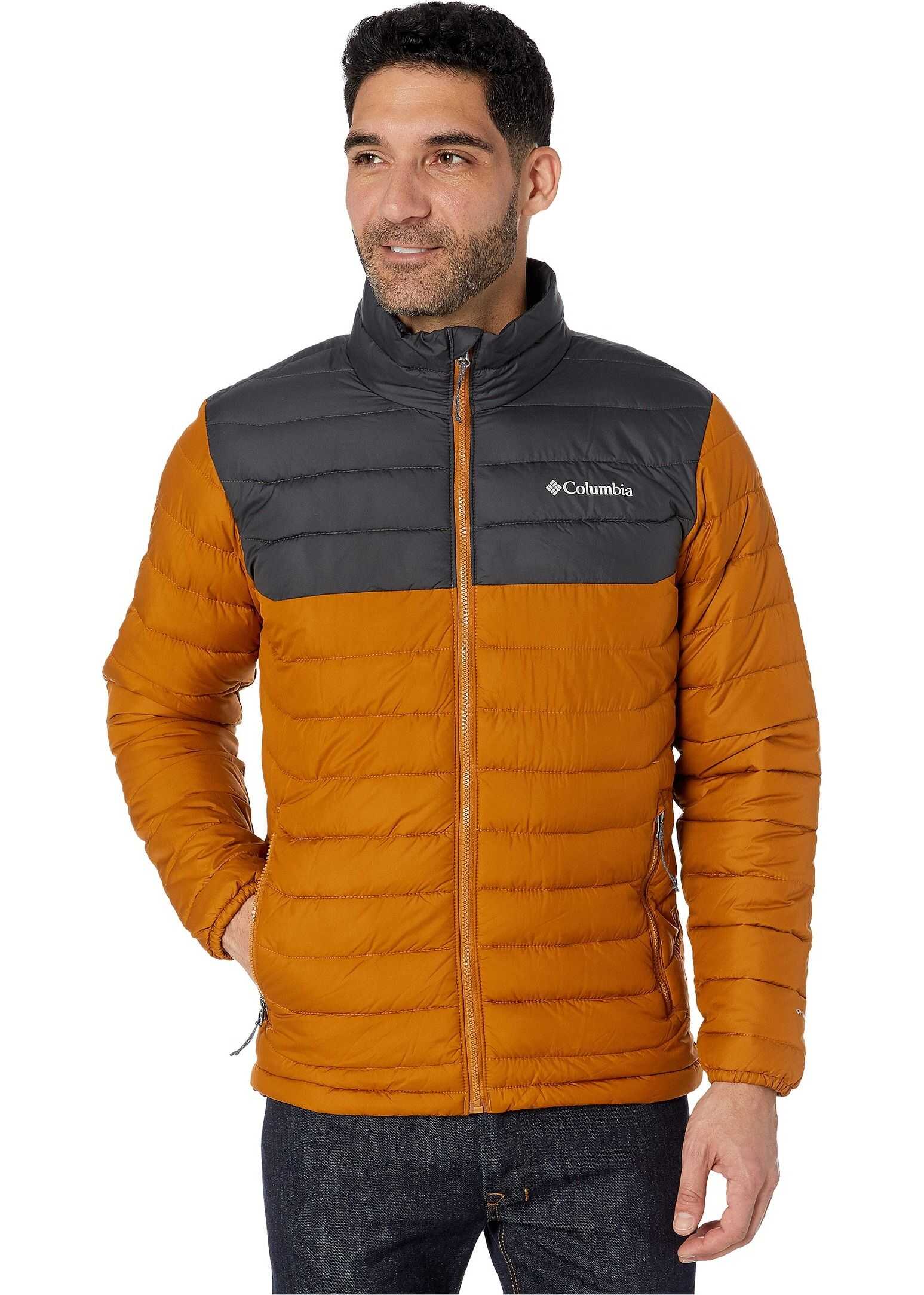 Columbia Powder Lite™ Jacket Burnished Amber/Shark