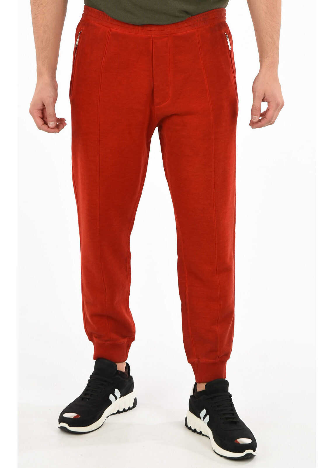 DSQUARED2 Jogger pants with Coulisse RED