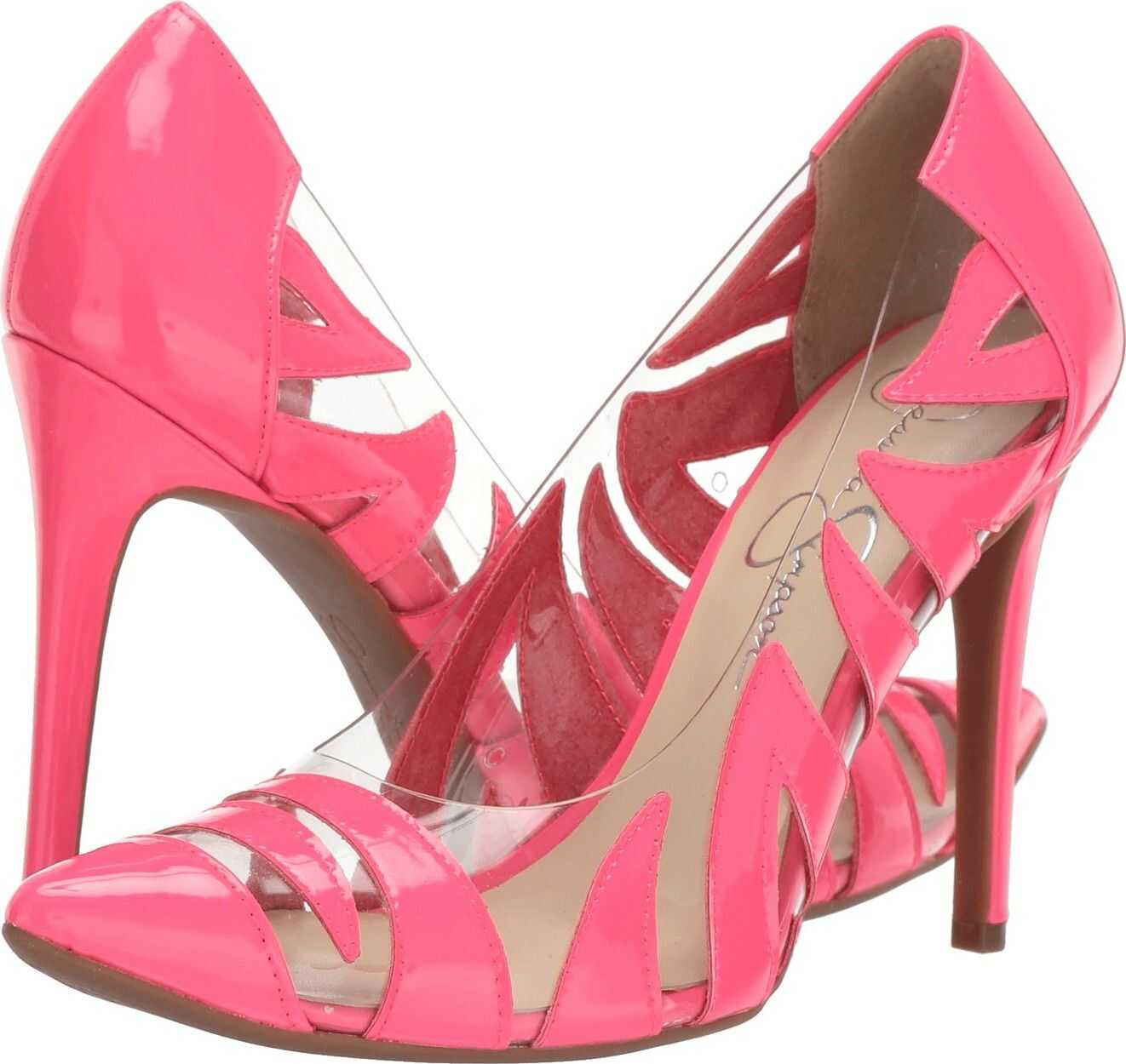 Jessica Simpson Palmra Neon Pink Moda Patent