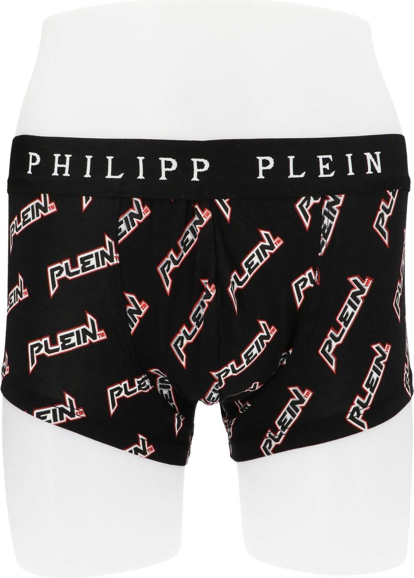Philipp Plein Cotton Boxer BLACK