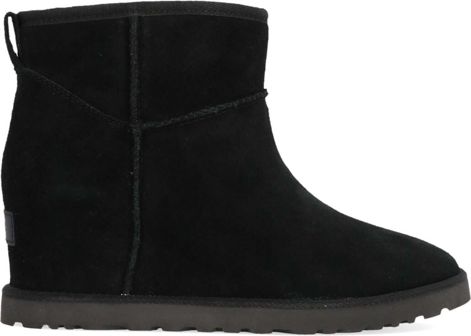 UGG Suede Ankle Boots BLACK