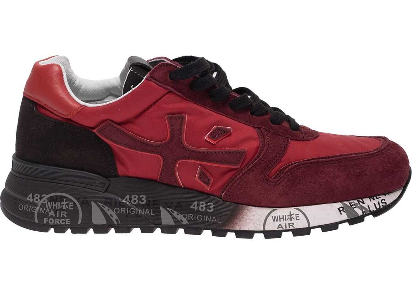 Premiata Mick Sneakers In Red Red