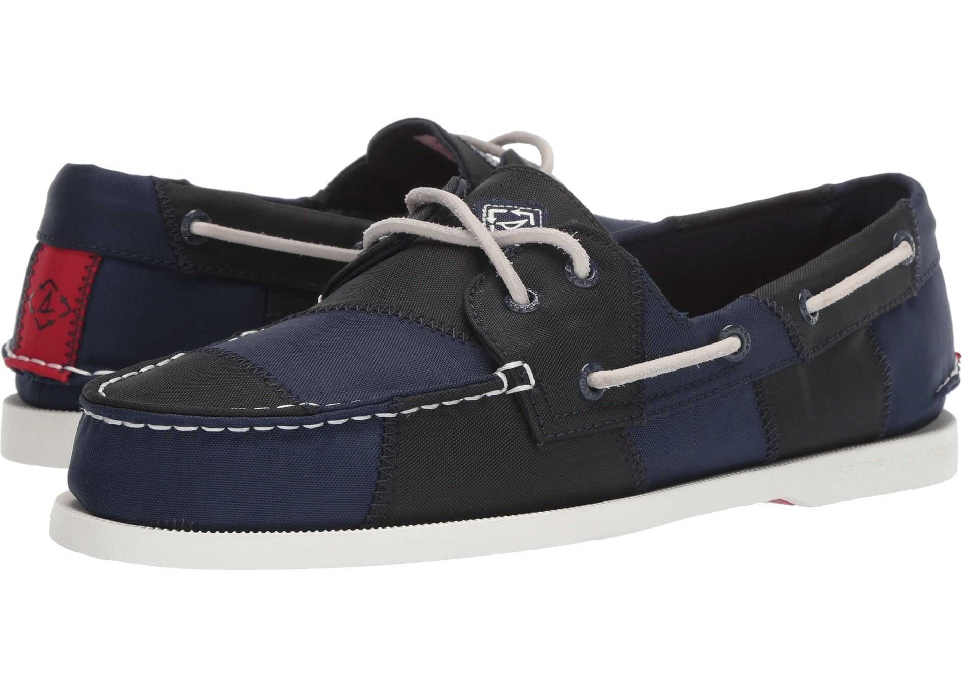 Sperry Top-Sider A/O 2-Eye Bionic Navy/Red/Green