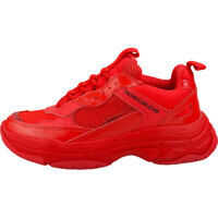Sneakers Maya Fashion Trainers In Red Femei