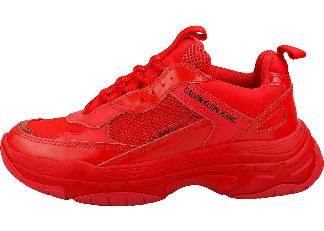 Calvin Klein Maya Fashion Trainers In Red Red