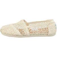 Espadrile Classic Moroccan Crochet Slip On Shoes In Natural Femei