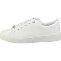 Adidasi cu platforma Tedah Platform Trainers In White Femei