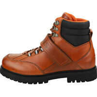 Ghete Outdoor Strap Casual Boots In Cognac Barbati