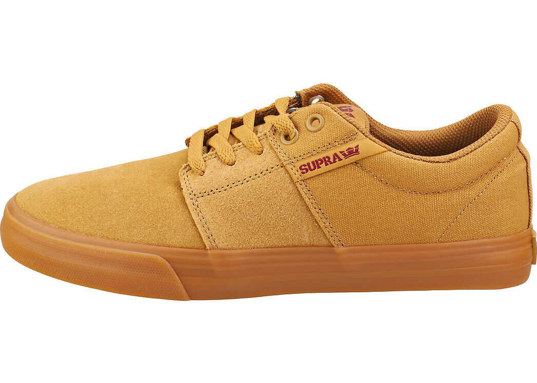 Supra Stacks Vulc 2 Casual Trainers In Tan Gum Tan