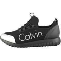 Sneakers Ron Fashion Trainers In Black Silver Barbati