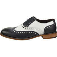 Pantofi eleganti Gatsby Brogue Shoes In Navy White Barbati