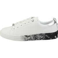 Sneakers Relina Fashion Trainers In White Black Femei