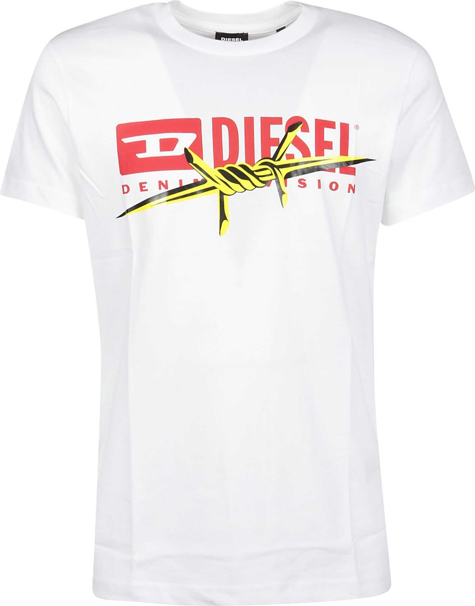 Diesel Cotton T-Shirt WHITE