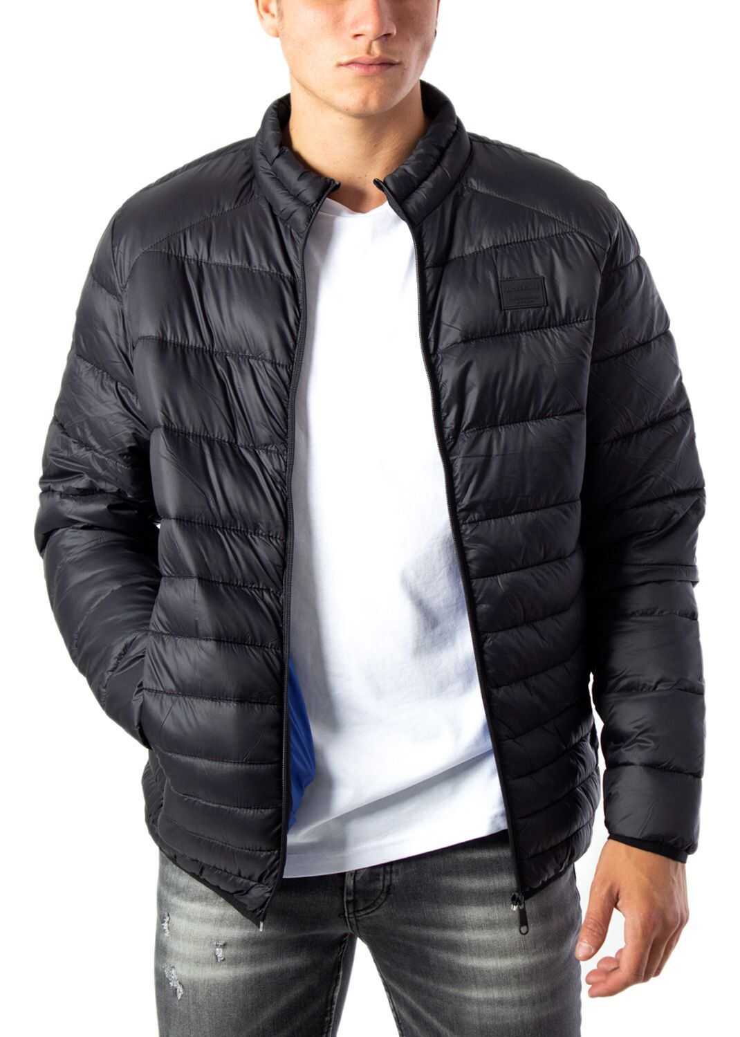 JACK & JONES Polyester Down Jacket BLACK
