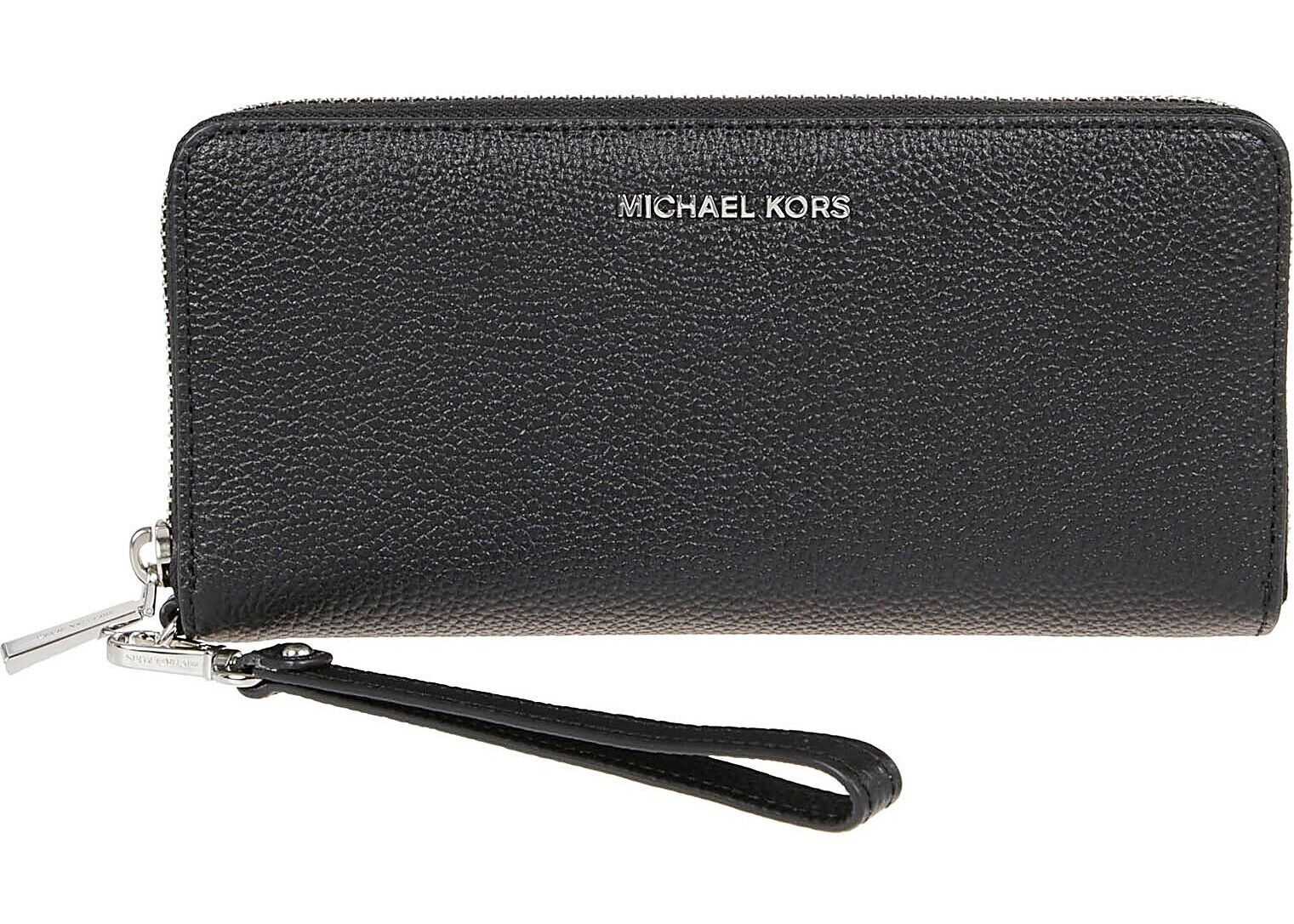 Michael Kors Leather Wallet BLACK