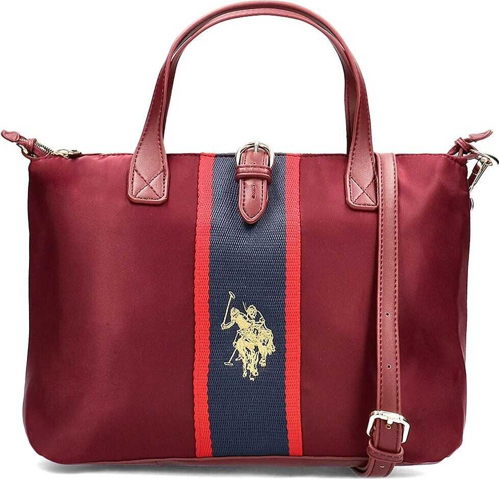 U.S. POLO ASSN. Patterson Web S. Shopping Bordowy