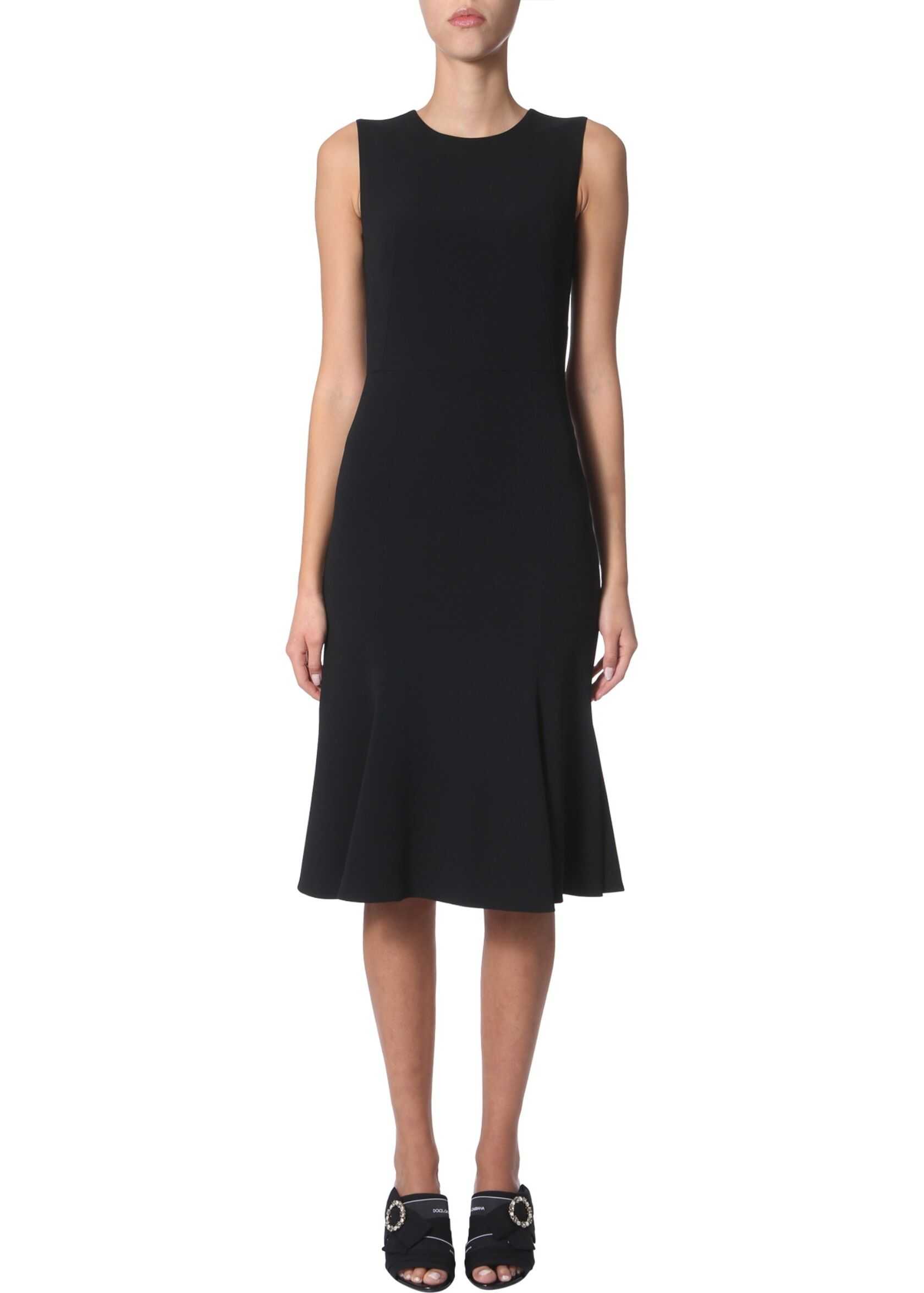 Dolce & Gabbana Midi Dress BLACK