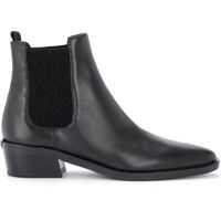 Botine Ankle Boots By Michael Kors Lottie Made Of Black Leather Femei