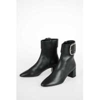Botine 5cm Leather Ankle Boots Femei