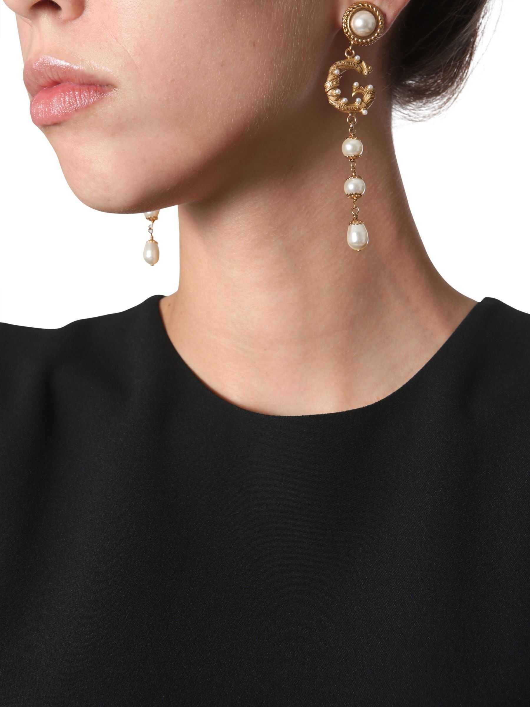 Dolce & Gabbana Dangling Earrings GOLD
