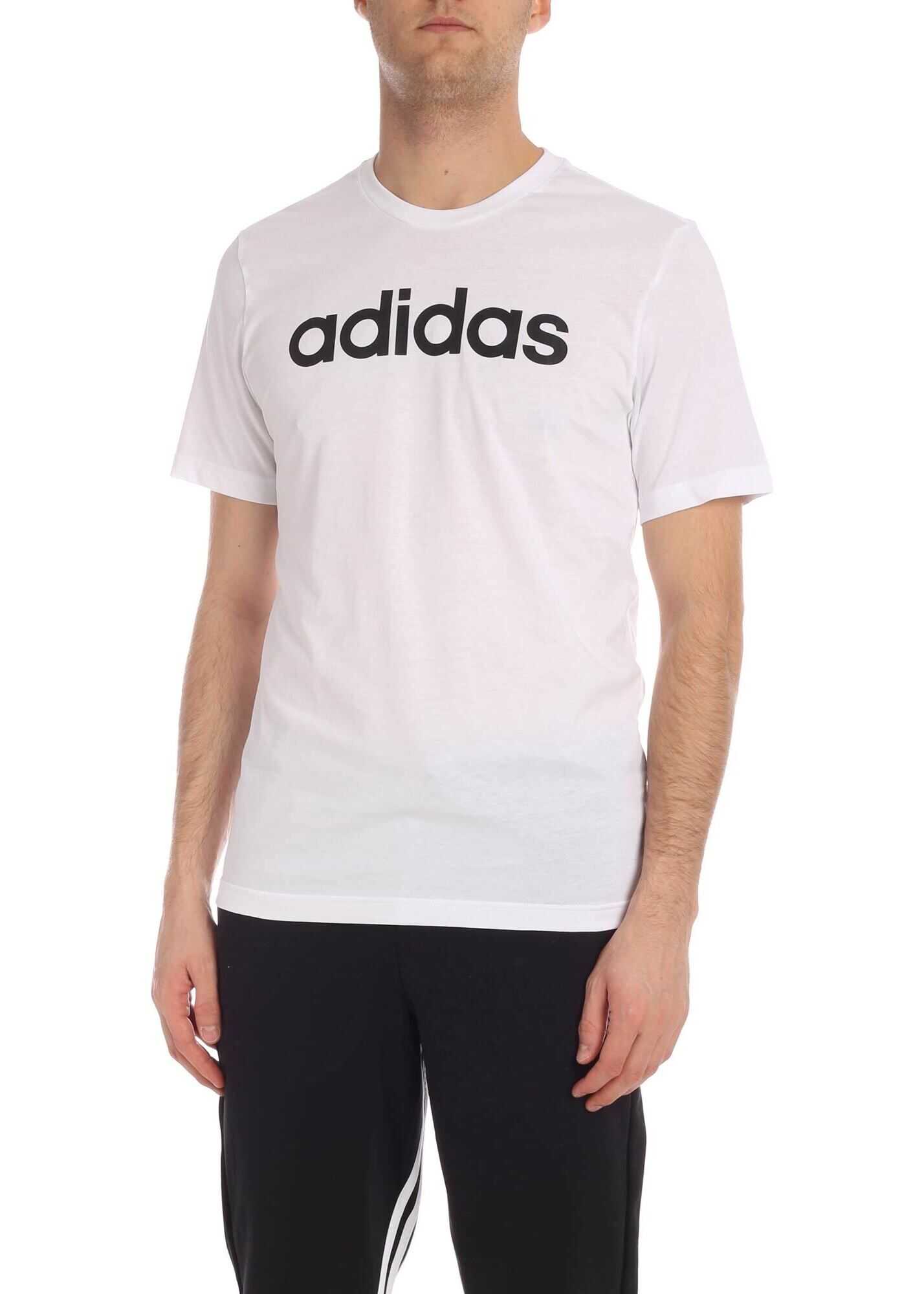 adidas Essentials T-Shirt With Logo White