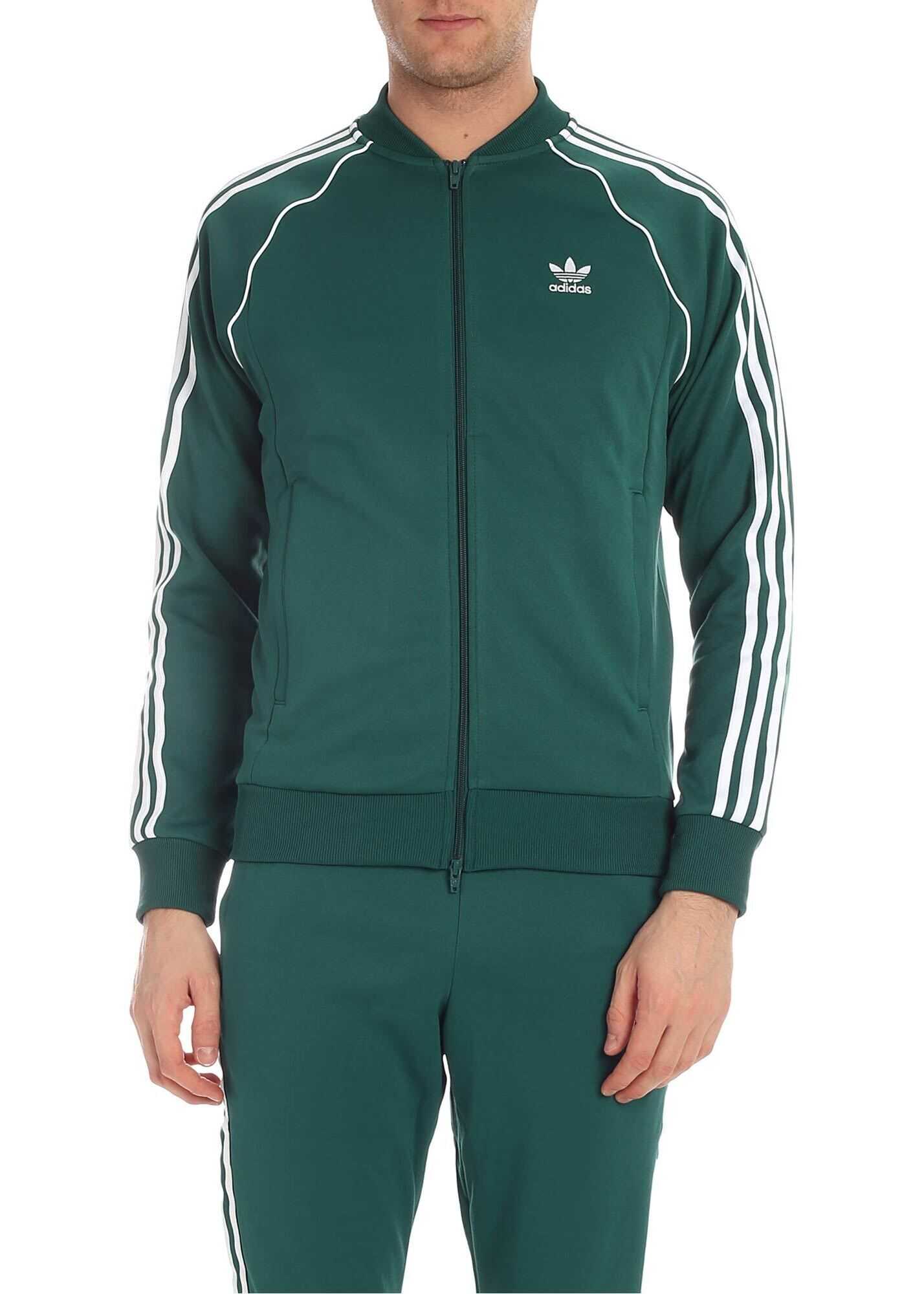 Bluza adidas Originals Sst Sweatshirt In Green Green