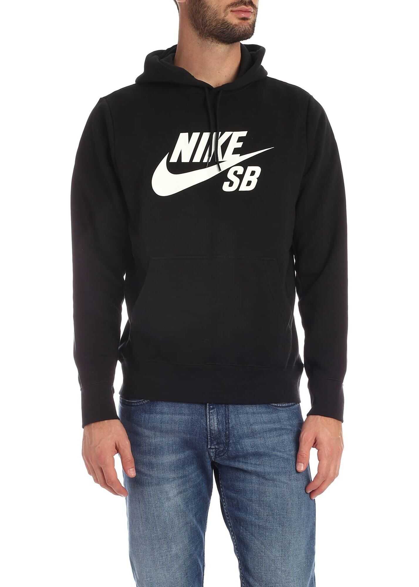 Nike Nike Sb Hoodie In Black Black