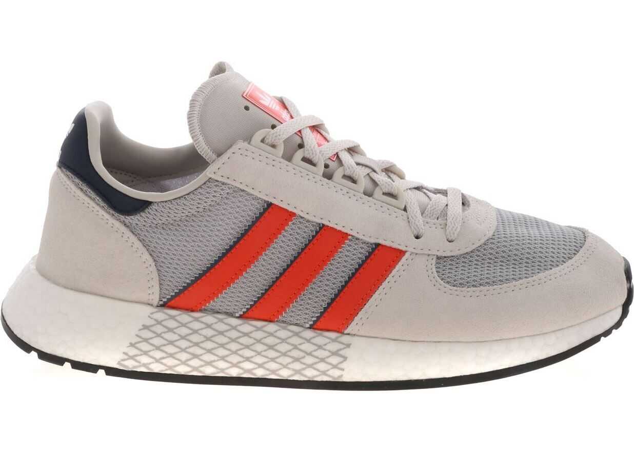 adidas Originals Marathon Tech Sneakers In Beige Beige