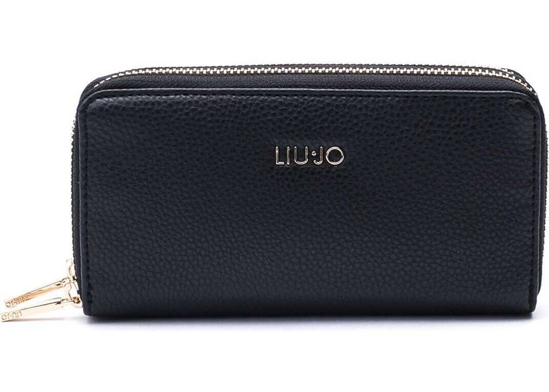 Liu Jo Leather Wallet BLACK