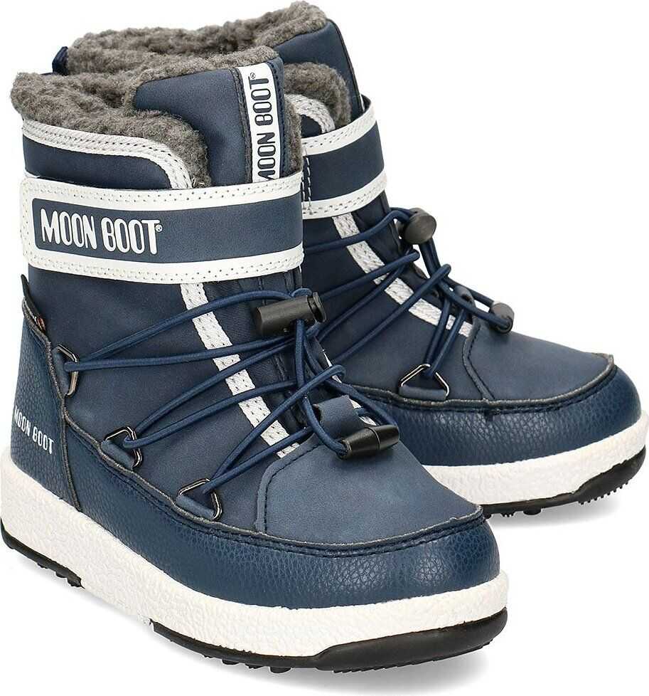 Cizma Moon Boot Junior Boy WP Granatowy