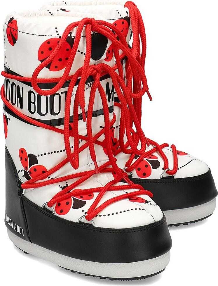 Moon Boot Junior Girl Ladybug Biały