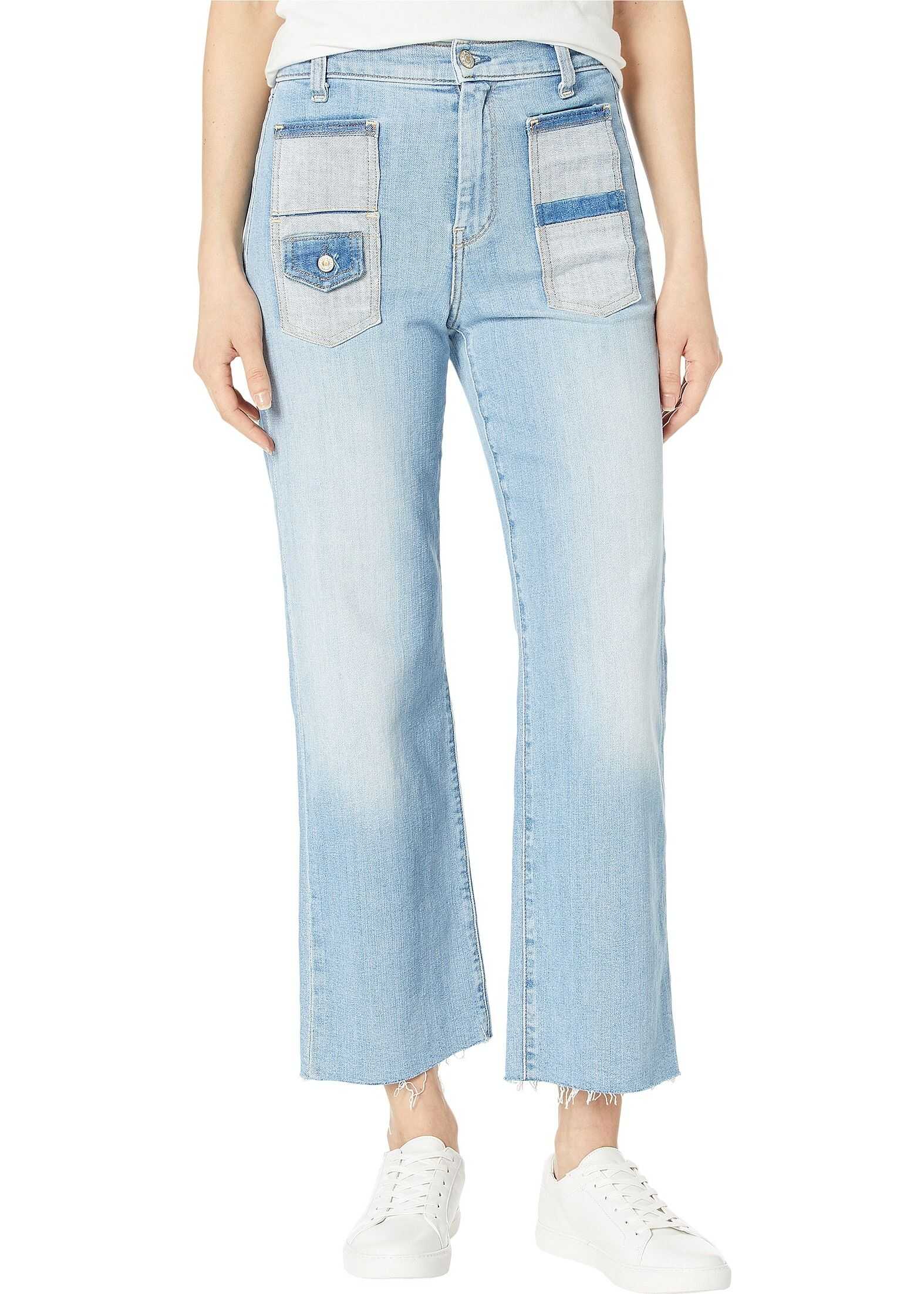 Blug 7 For All Mankind Cropped Alexa in Roxy Lights Roxy Lights