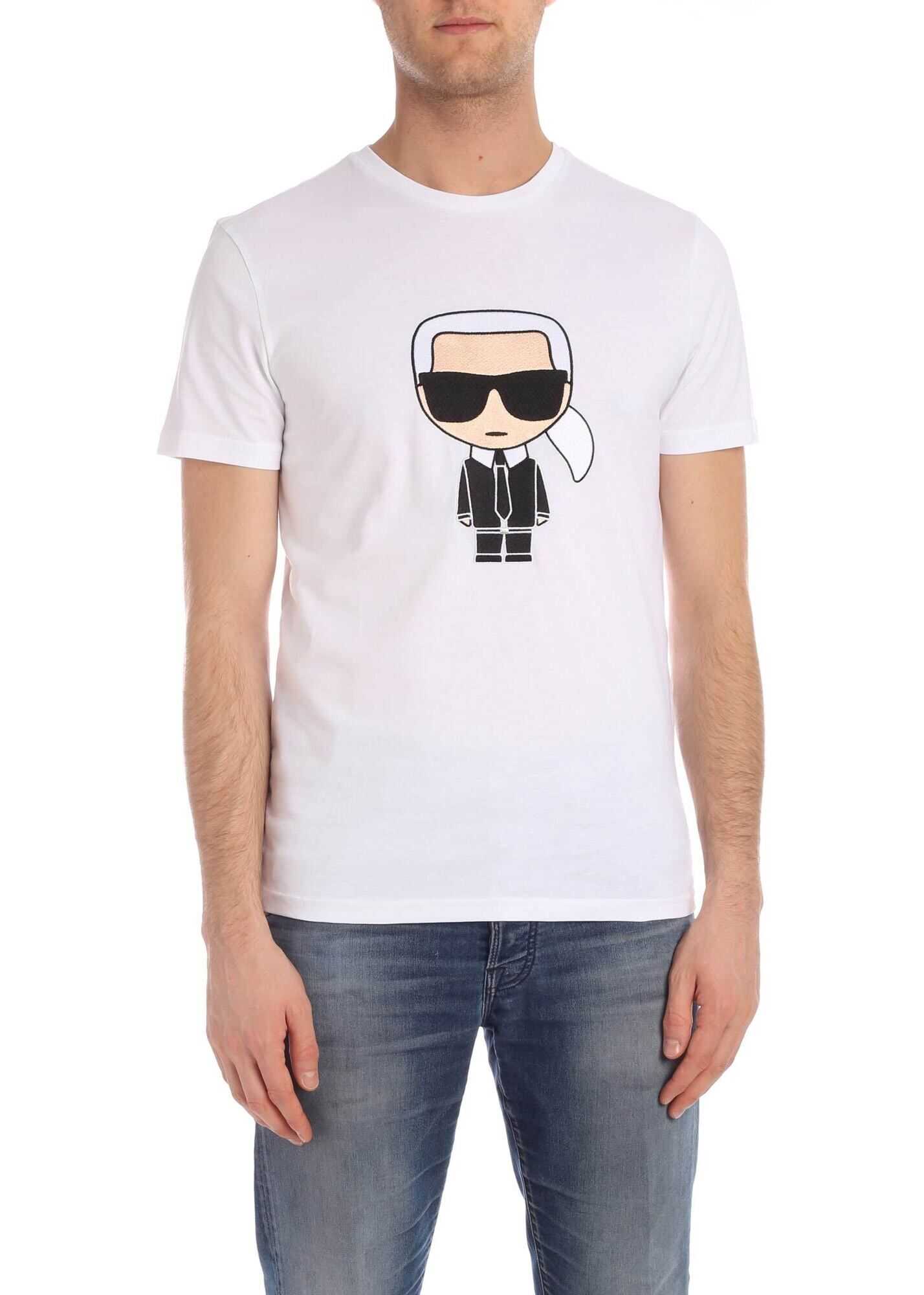 Karl Lagerfeld Ikonik T-Shirt In White White