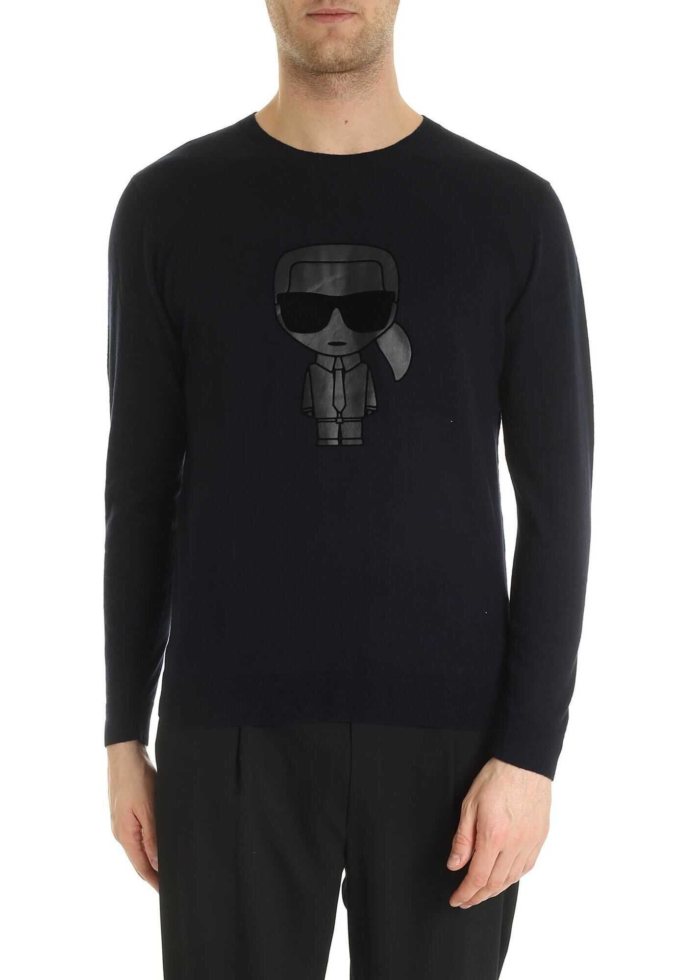 Capsule Karl Pullover In Blue