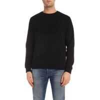 Bluze de trening Black Sweatshirt With Embossed Logo Barbati