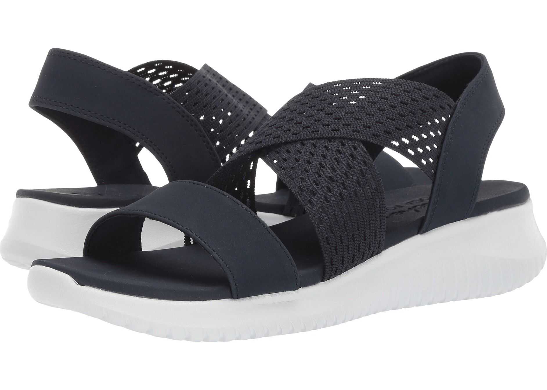 SKECHERS Ultra Flex - Neon Star Navy