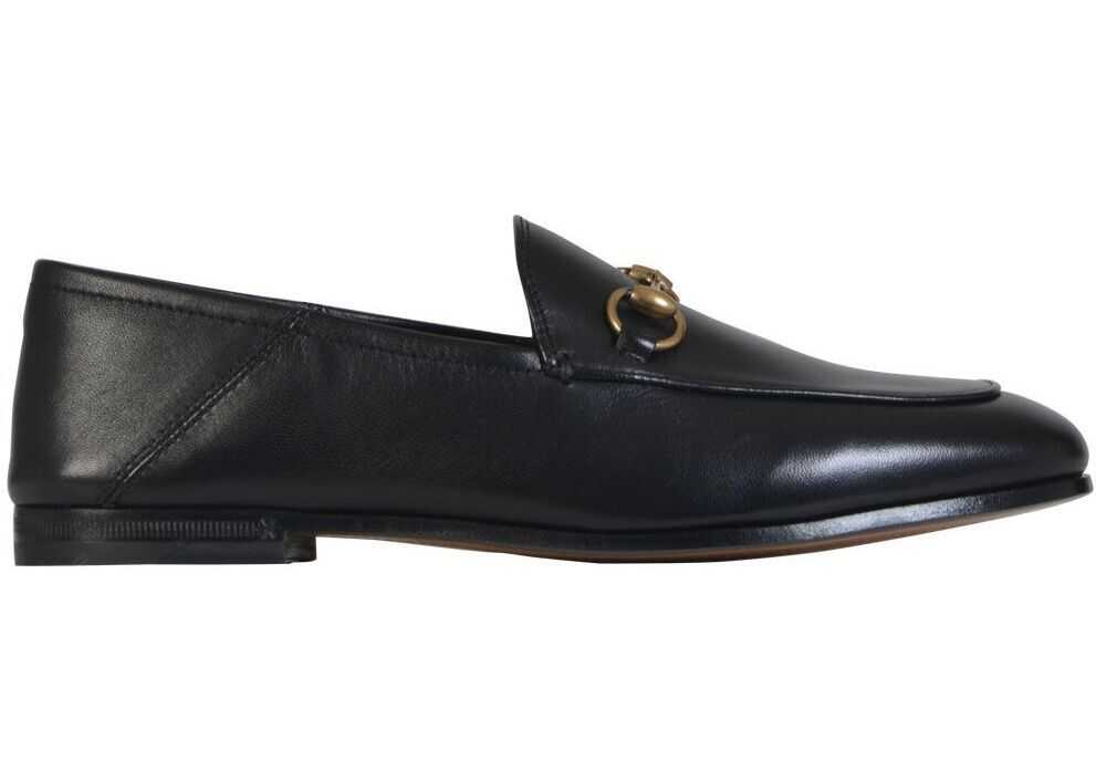 Gucci Leather Loafers BLACK