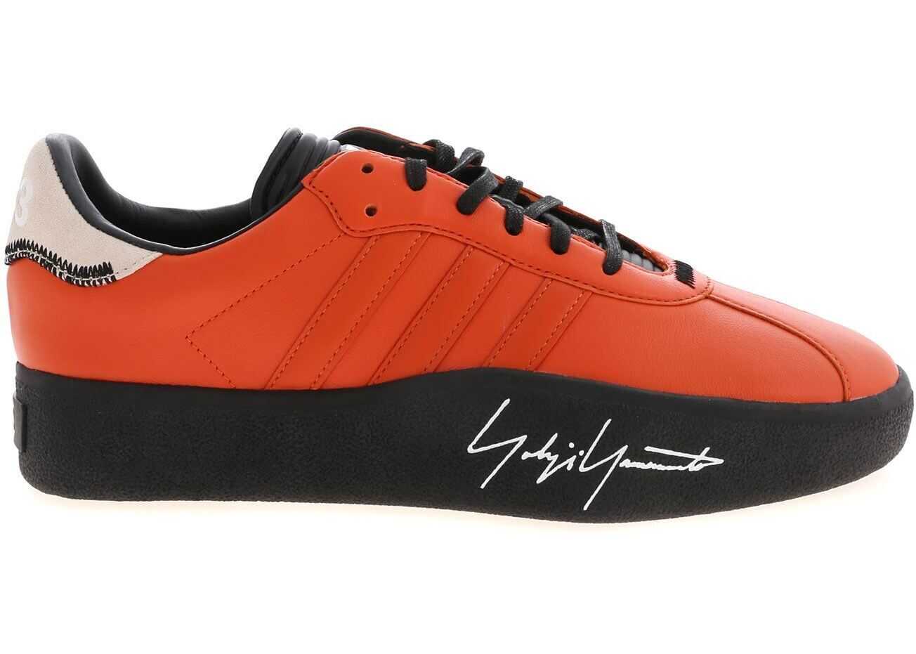 Y-3 Tangutsu Sneakers In Orange And Black Orange