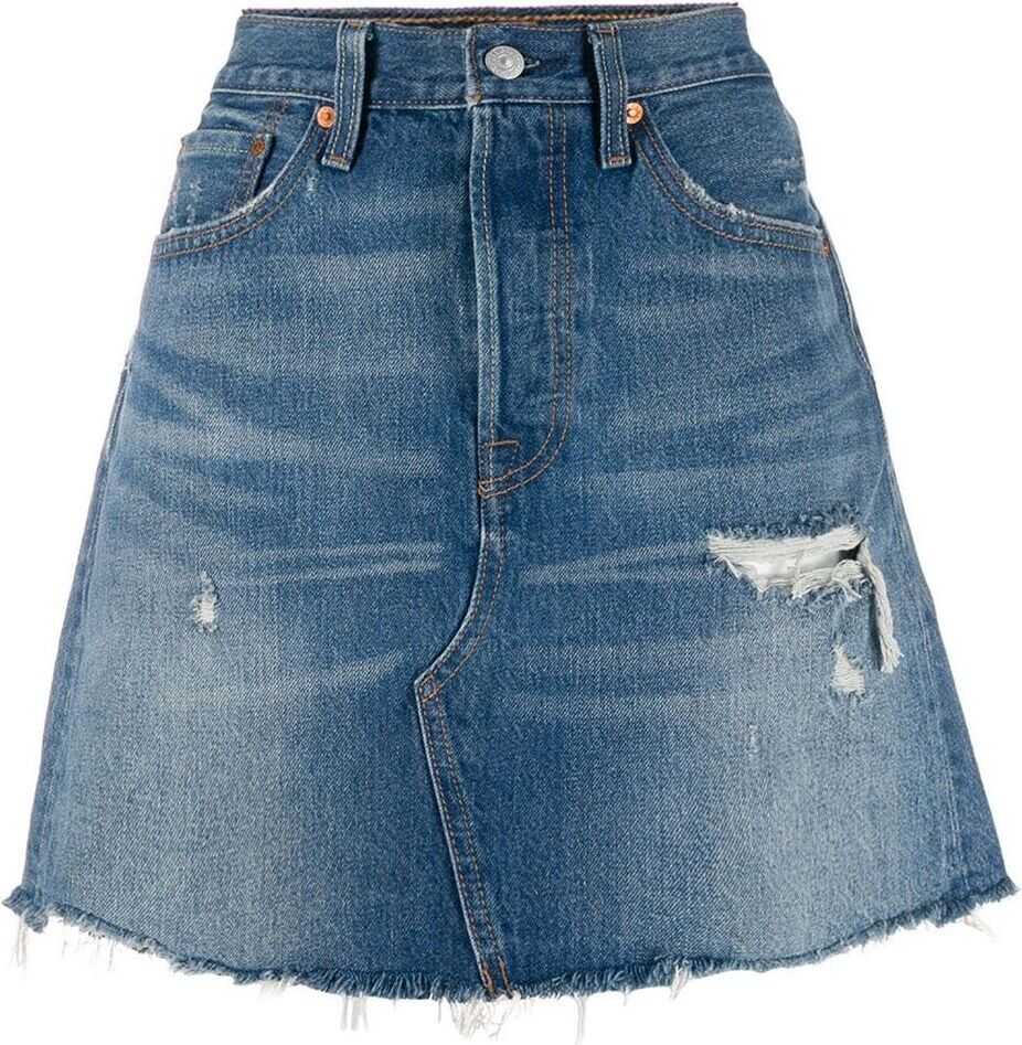 Levi's® Cotton Skirt BLUE