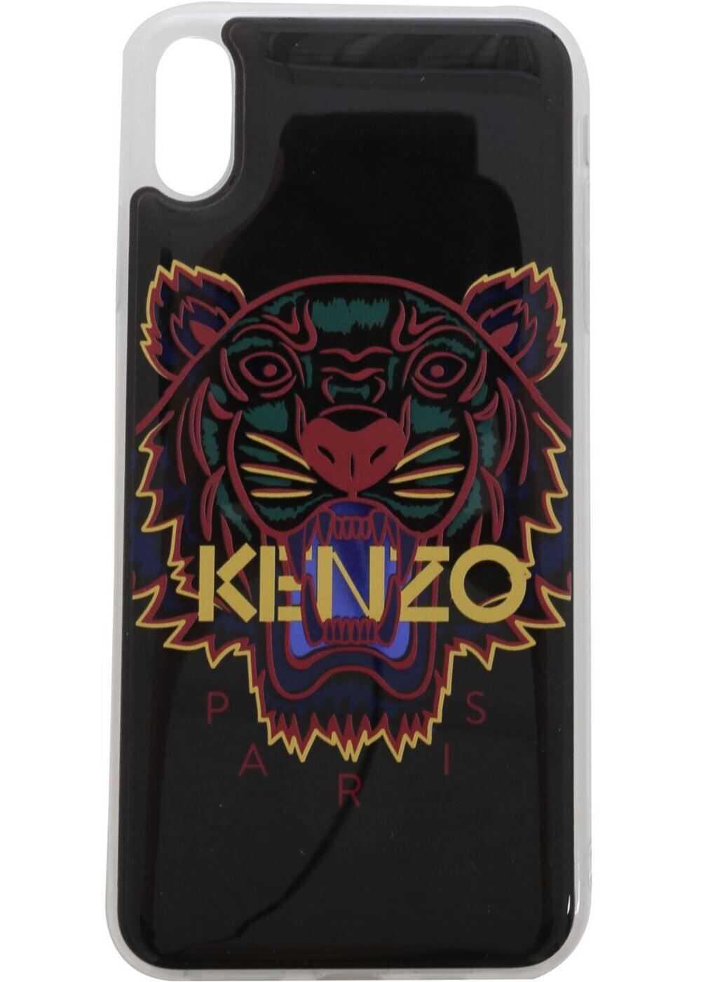 Kenzo I-Phone Xs Tiger Cover In Black Black